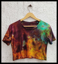 Load image into Gallery viewer, Color Splash Tie Dye Crop Top
