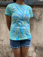 Load image into Gallery viewer, One on One Spiral Tie Dye T shirt
